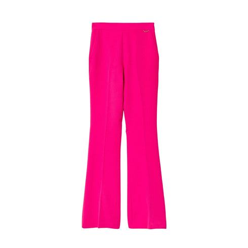 GAELLE Pantaloni Pantalone Donna Fucsia a zampa Fucsia - Francavilla Moda